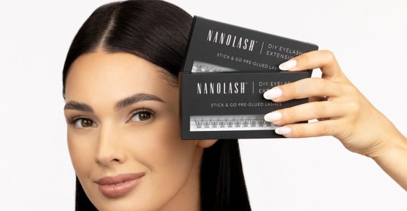 nanolash Falske øjenvipper Pre-Glued